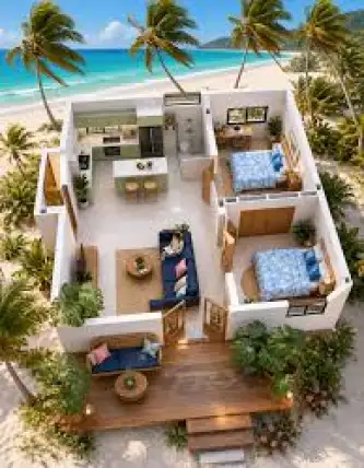 Playero Costero (Beach front Style)